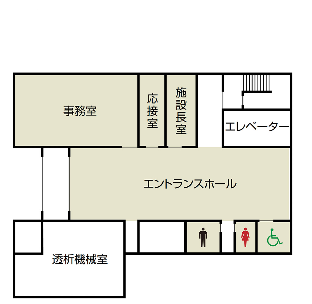 1階フロアマップ